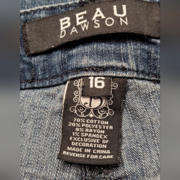 Beau Dawson Denim Jeans  Size 16 - Picture 3 of 3